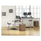 Alera Valencia Series 15.88 in. x 19.13 in. x 22.88 in. Mobile Box Mobile Pedestal Box File Cabinet - Walnut